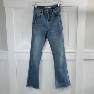 Hidden Los Angeles Light Blue Flare Jeans